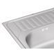 Кухонная мойка Qtap 6550 0,8 мм Satin (QT6550SAT08) SD00040990 фото 6