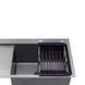 Комплект кухонної мийки KRP SCH03918 Schwarze - 7849RHM PVD ST042861 фото 5