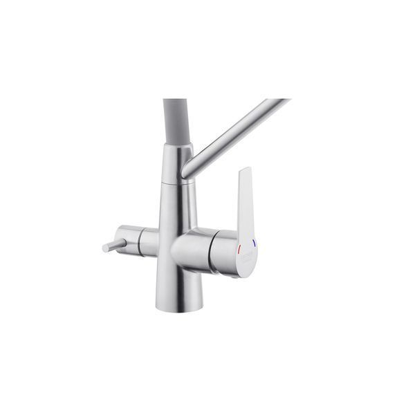 Комплект кухонної мийки KRP Geb&uuml;rstet - HM5050 Edelstahl GRA ST53948 фото