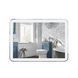 Дзеркало Qtap Swan 800х600 з LED-підсвічуванням Touch, димер, рег. яскравості Reverse QT167814146080W SD00045748 фото 1