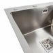 Мойка нержавейка Platinum Handmade 78*50B L (два отверстия, квадратный сифон 3.0/1.0) 37684 фото 4