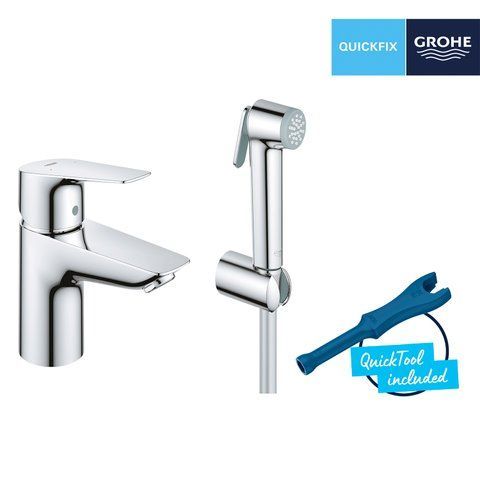 Набор для гигиенического душа со смесителем Grohe QuickFix StartEdge S-Size 23773001 CV030591 фото