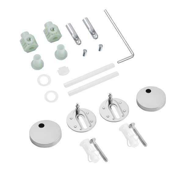 Комплект 4 в 1: Инсталляция GROHE Solido 3 в 1 3884966Q + Унитаз безободковый Kroner Armada WHI513636 RIMLESS с сиденьем Slim Duroplast / Soft-close / Quick relase KA513636WHIR (3884966KA513636) CV033599 фото