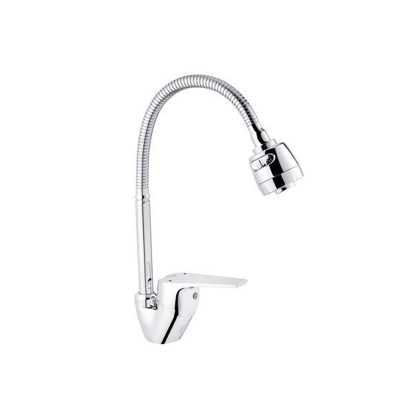 Смеситель для кухни с гибким изливом Kroner KRM Odra - C038-1 CV021194 фото