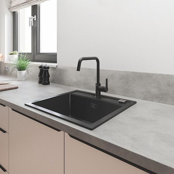 Набор смесителей 4 в 1 для ванной комнаты и кухни Grohe QuickFix Start Black M-Size UA303301MK CV033954 фото