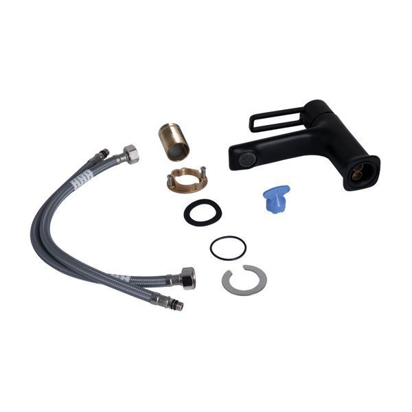 Змішувач для раковини Qtap Taurus QTTAU270BLM45660 Black Matt SD00051784 фото