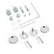 Комплект 4 в 1: Инсталляция GROHE Solido 3 в 1 3884966Q + Унитаз безободковый Kroner Armada WHI513636 RIMLESS с сиденьем Slim Duroplast / Soft-close / Quick relase KA513636WHIR (3884966KA513636) CV033599 фото 17