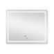 Дзеркало Qtap Mideya (DC-F910) 1000х800 з LED-підсвічуванням Touch, з антизапотіванням, з годинником, димером, рег. яскравості QT2078F910W SD00036736 фото 4