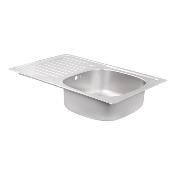 Кухонная мойка Qtap 7850 0,8 мм Satin (QT7850SAT08) SD00040993 фото