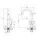 Смеситель для кухни Agua Acero - INOX035 CV023285 фото 10