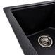 Гранитная мойка для кухни Platinum 7850 HARMONY матовый Карбон 39970 фото 4