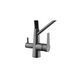 Смеситель для кухни с подключением к фильтру Kroner KRP Edelstahl Klassisch - PVD03817BLK CV031898 фото 5
