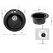 Кухонна мийка Lidz D510/200 BLM-14 (LIDZBLM14D510200) SD00043321 фото 5