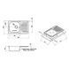 Кухонная мойка Qtap 7850 0,8 мм Satin (QT7850SAT08) SD00040993 фото 2