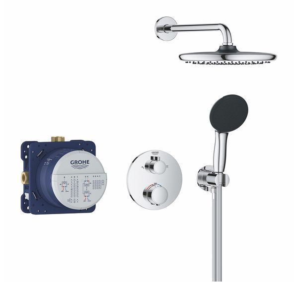 Душова система прихованого монтажу термостатична Grohe QuickFix Precision Grohtherm 34883000 CV033250 фото