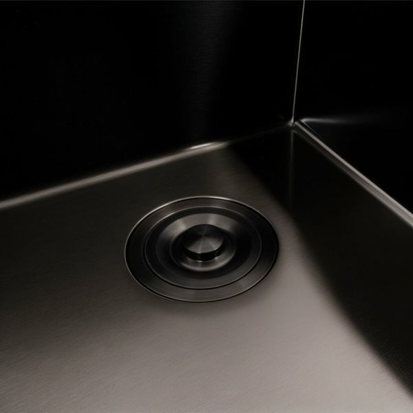 Кухонная мойка PVD черная 40*50 Platinum Handmade (толщина 3,0/1,5) 47048 фото