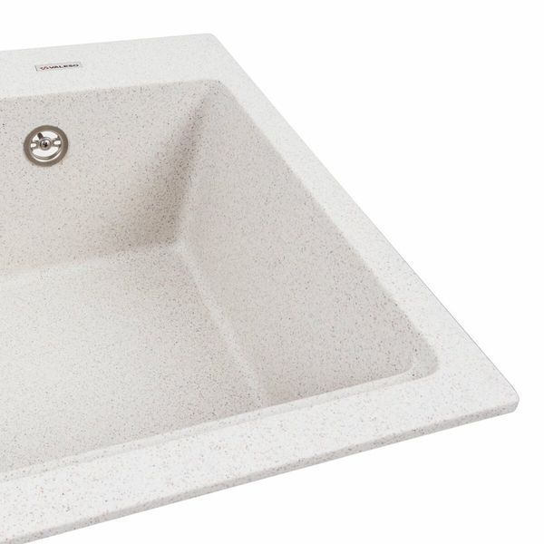 Гранитная мойка для кухни Platinum NIKA 7545 матовая Топаз 47798 фото