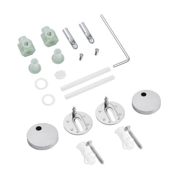 Комплект 4 в 1: Инсталляция Grohe Solido 2 в 1 38971000 + Панель смыва для унитаза Even Black 38966KV0 + Унитаз подвесной безобедочный Kroner Armada WHI513636 RIMLESS с сиденьем Slim Duroplast /Soft (38971966KV0KA51R) CV036752 фото