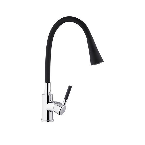 Смеситель для кухни Kroner KRM Kuche - C132BLK CV033126 фото