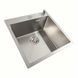 Кухонная мойка 50*50 нержавейка Platinum Handmade (сифон круглый, 3,0/0,8) 45917 фото 2