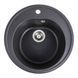 Гранитная мойка для кухни Platinum 510 LUNA матовый Морион 41616 фото 1
