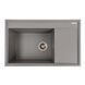 Гранитная мойка для кухни Platinum AZURIT 7950 матовая Серый Мусон 49634 фото 1