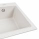 Гранитная мойка для кухни Platinum NIKA 7545 матовая Топаз 47798 фото 4