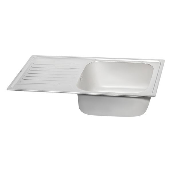 Кухонная мойка Qtap 7843 0,8 мм Satin (QT7843SAT08) SD00040995 фото