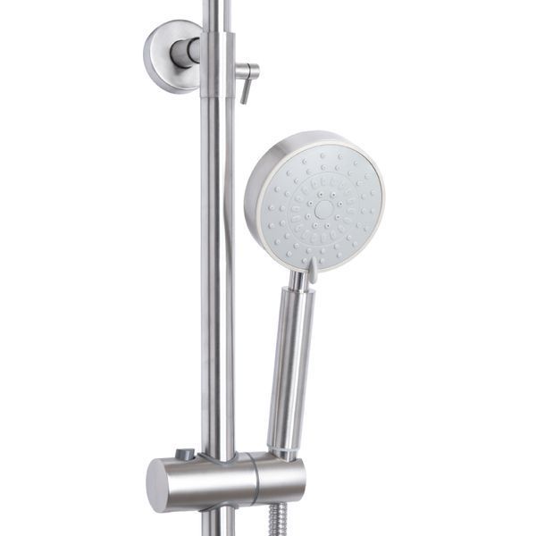 Душевая стойка универсальная Lidz Aria 1120 на два потребителя LDARI1120NKS46112 Nickel SD00052236 фото