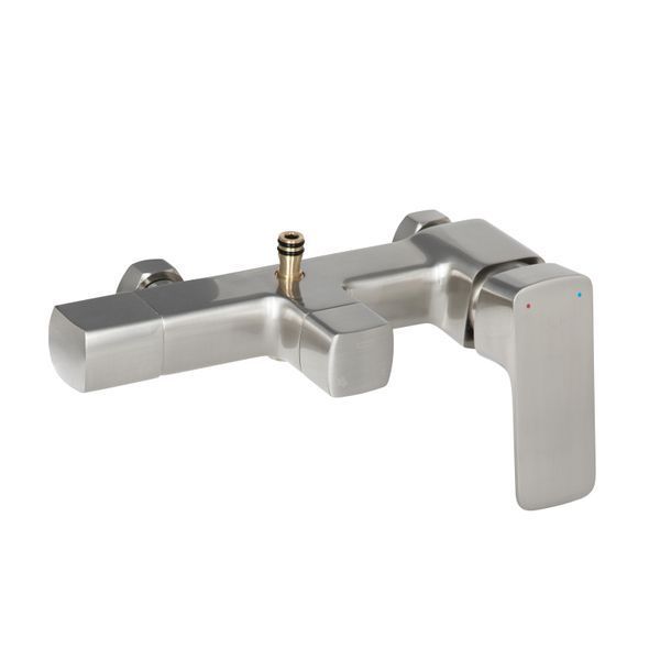 Душова система для кабіни Qtap Capricorn на три споживача (з виливом) 53103KNN Brushed Nickel PVD SD00047515 фото