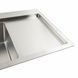 Кухонна мийка нержавійка 78*43 L Platinum Handmade (два отвори, круглий сифон 3,0/0,8) 42232 фото 6