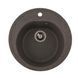 Гранитная мойка для кухни Platinum 510 LUNA матовая Микс 3324 фото 1