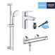 Набір змішувачів 2 в 1 для ванної кімнати Grohe QuickFix Start S-Size 34841551TS CV032726 фото 3