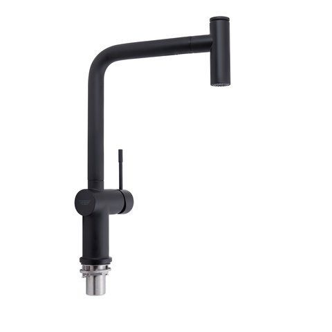 Смеситель для кухни Qtap Scorpio 9050105FB с выдвижным изливом SD00047471 фото
