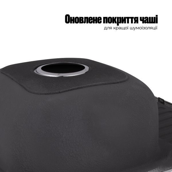 Кухонная мойка Lidz 5848 0,8 мм Satin (LIDZ5848SAT) SD00027781 фото