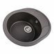 Гранітна мийка для кухні Platinum 5847 ONYX матовий Гренадін 40342 фото 5