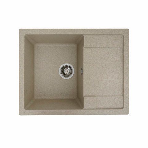 Гранитная мойка для кухни Platinum 6550 INTENSO матовая Сафари 3490 фото