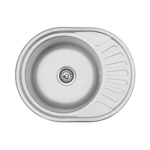 Кухонная мойка Kroner KRP Satin - 5745 (0.6 мм) CV022773 фото