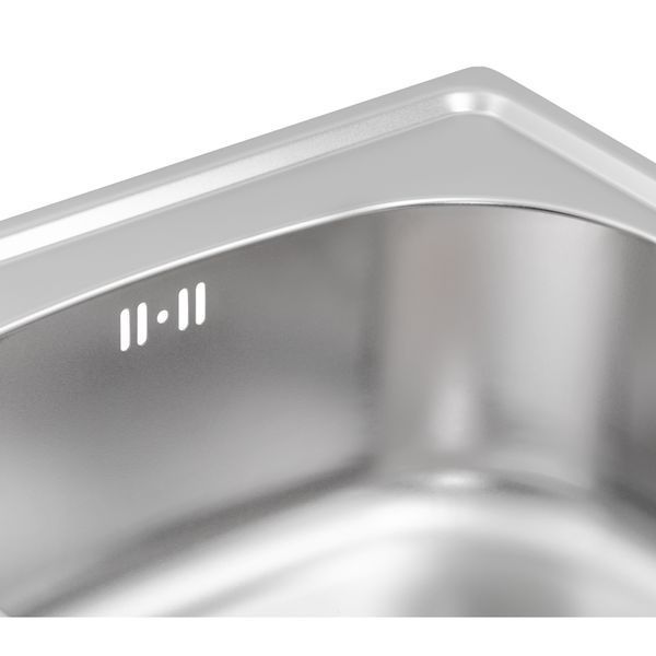 Кухонная мойка Qtap 5047 0,8 мм Satin (QT5047SAT08) SD00041002 фото