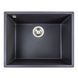Гранитная мойка для кухни Platinum 5444 OASIS матовый Морион 41620 фото 1