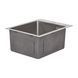 Мийка для кухні інтегрована Lidz Handmade H4050 (LDH4050BRU39258) Brushed Steel 3,0/1,0 мм SD00045362 фото 6