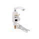 Проточный кран-водонагреватель кухонный для кухни Lidz Warm 057 LDWAR057WCR24983 White / Chrome SD00031080 фото 1