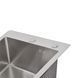 Мийка для кухні інтегрована Lidz Handmade H4050 (LDH4050BRU39258) Brushed Steel 3,0/1,0 мм SD00045362 фото 4