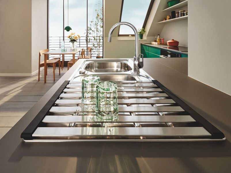 Комплект кухонной мойки Platinum Handmade CM 78*50 R PVD pl23768 фото