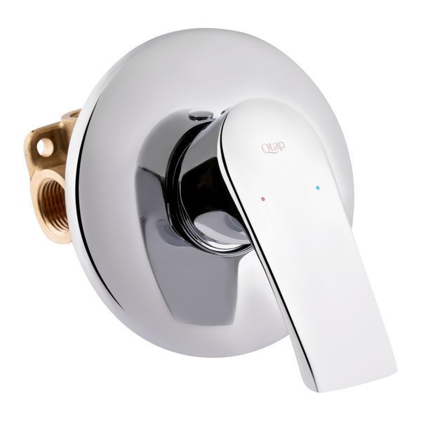 Змішувач для душу Qtap Milada прихованого монтажу QTMIL6027107OC Chrome SD00041998 фото