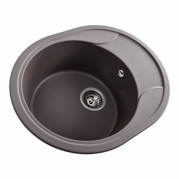 Гранитная мойка для кухни Platinum 5847 ONYX матовая Дюна 41621 фото
