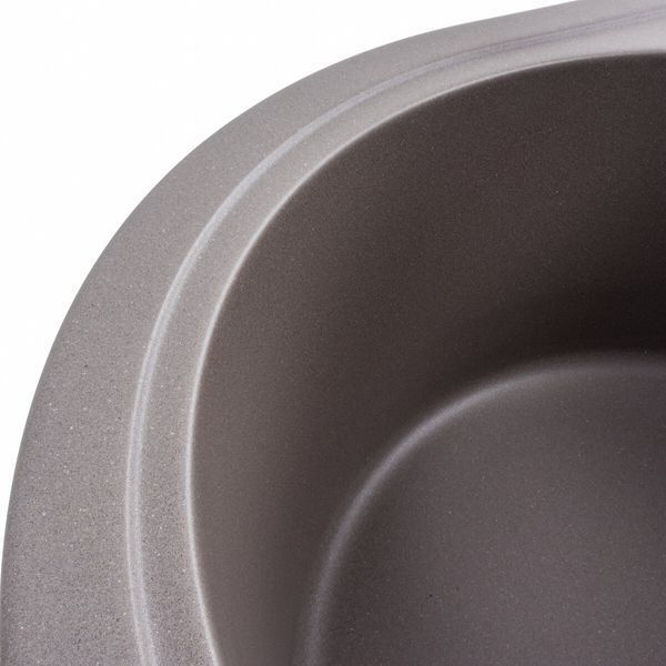 Гранитная мойка для кухни Platinum 5847 ONYX матовая Дюна 41621 фото