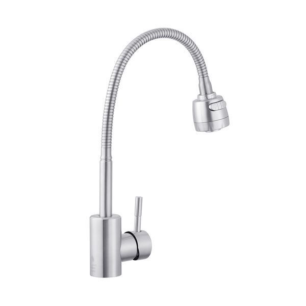 Смеситель для кухни с гибким изливом Agua Acero - INOX035-2 CV023291 фото