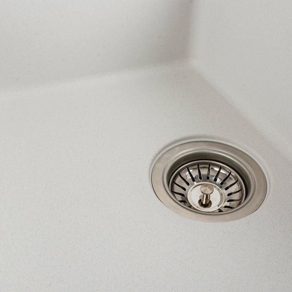 Гранитная мойка для кухни Platinum 6250 ZIRKONE матовая Белая 41585 фото