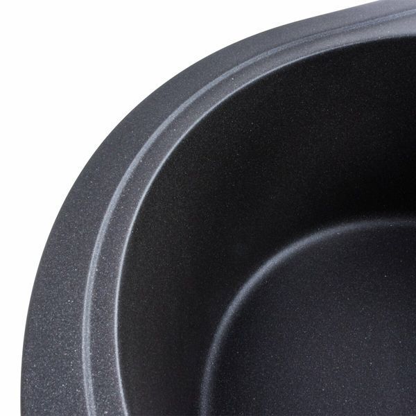 Гранитная мойка для кухни Platinum 5847 ONYX матовый Морион 41622 фото